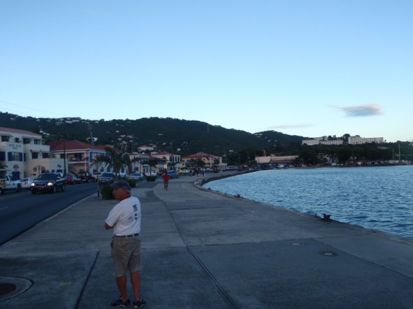 Walking the St Thomas Water Front