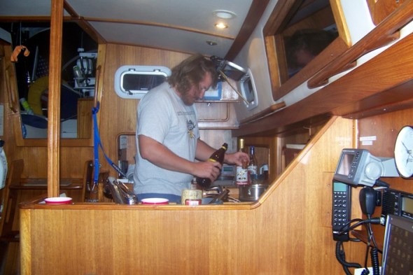 The Dude working n the white Russian!  CHEERS!