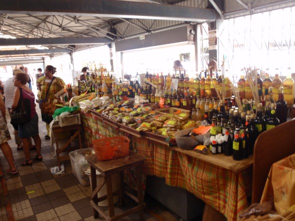 Lots of spices to buy and smell