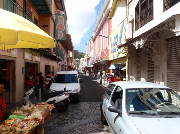 Walking the City Streets of Martinique 