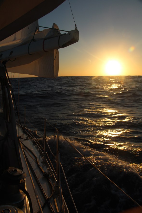 Sailing into a new day on the edge of the world NZ Passage