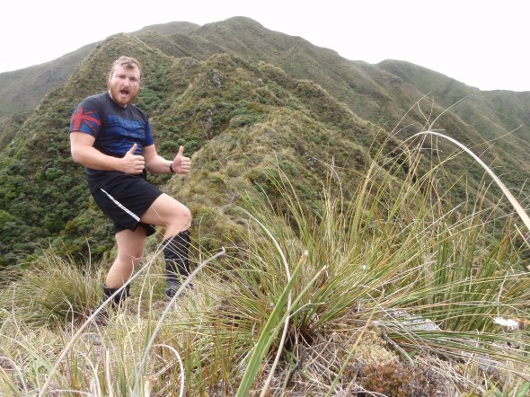 I was very stoked to be finally at the top of the range and start my 45k tramp across the ridge line of the range. 