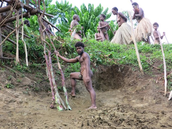 For the event the local people dress in there native cloths. 